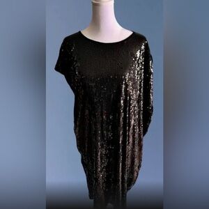 MICHAEL KORS Off-the-shoulder Sequin Dress